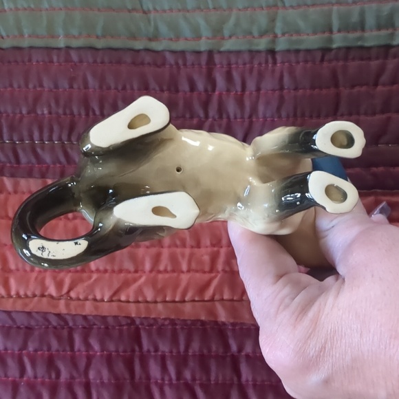 BESWICK inspired porcelain Siamese cat figurines standing/crouching cats 10/10 - Picture 10 of 14